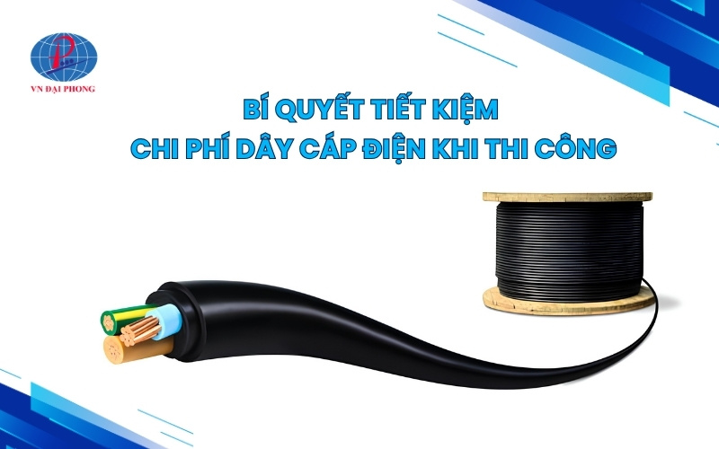 Bí quyết tiết kiệm chi phí dây cáp điện khi thi công