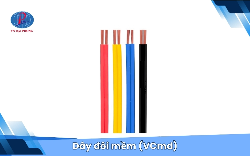 Dây đôi mềm (VCmd) dùng trong nhà