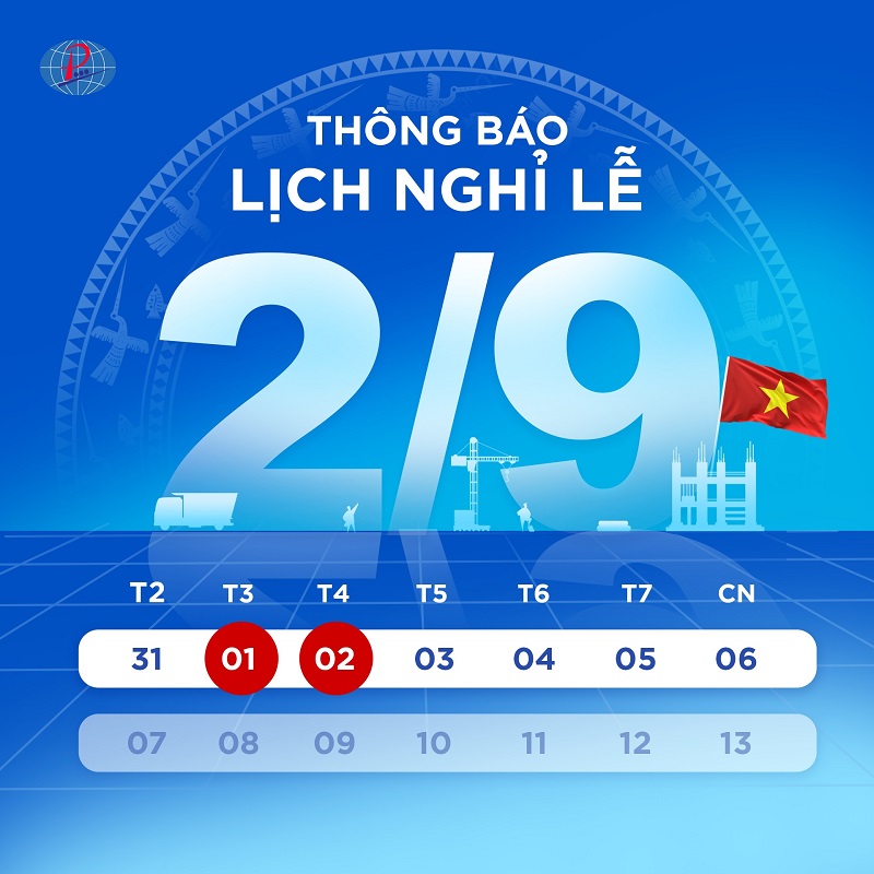 lịch nghỉ lễ Quốc khánh 02/09 năm 2026